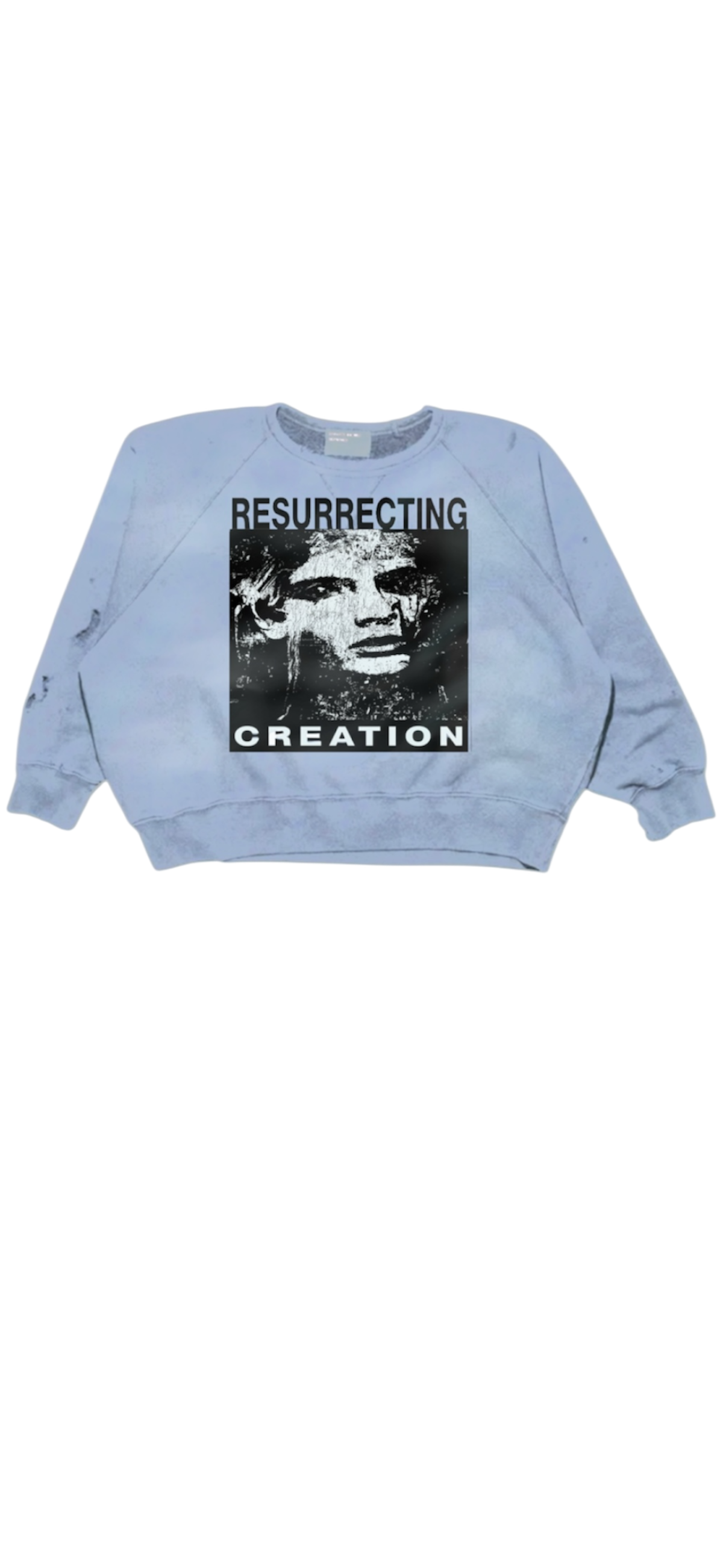 marauders crewneck in dirty blue